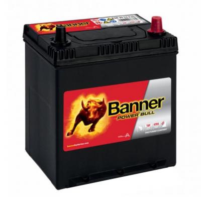 Banner Power Bull P4025 013540250101 akkumulátor, 12V 40Ah 330A J+, japán
